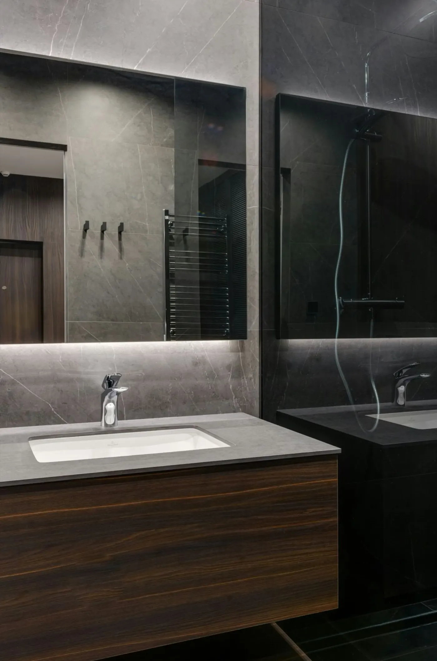 White marble bathroom